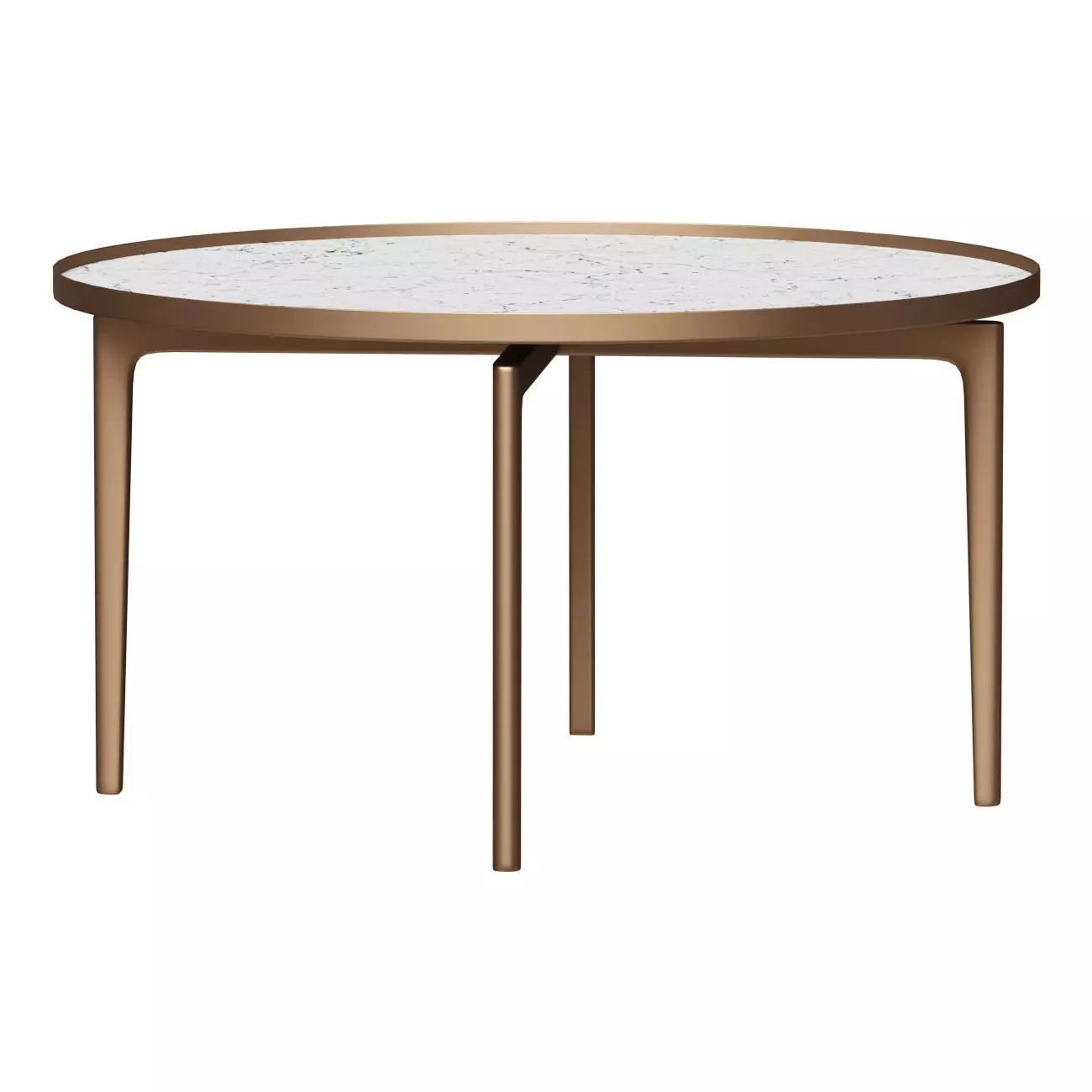 Sirio TSR70 Coffee Table - Calacatta Gold 3D model_0