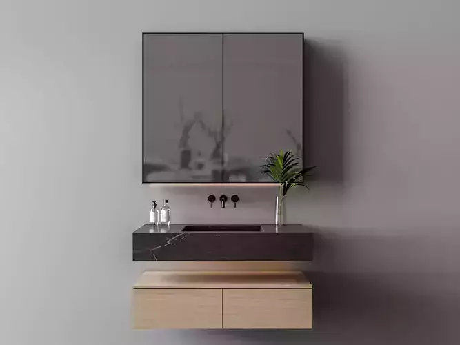 Vanity bathroom set 6