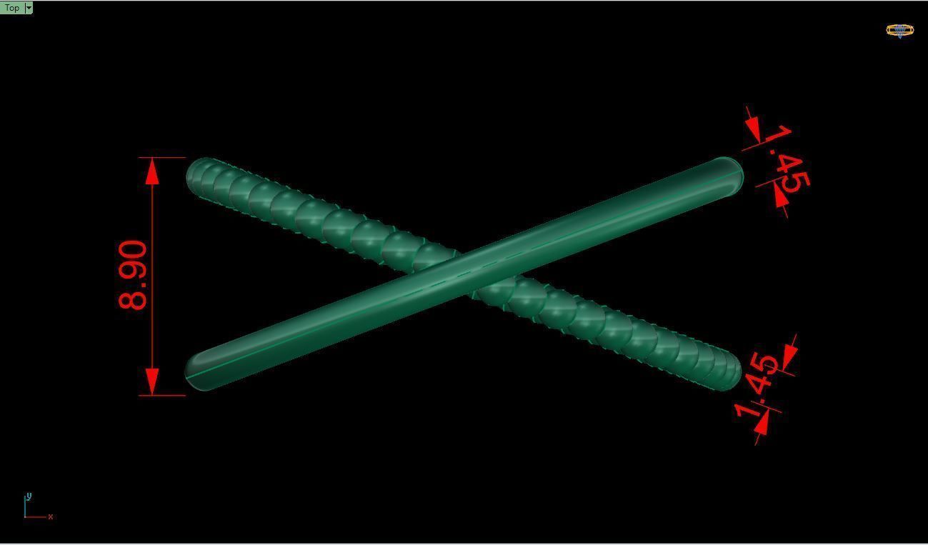 Ring M167 The luxury female abstract ring wedding 3D print model_9