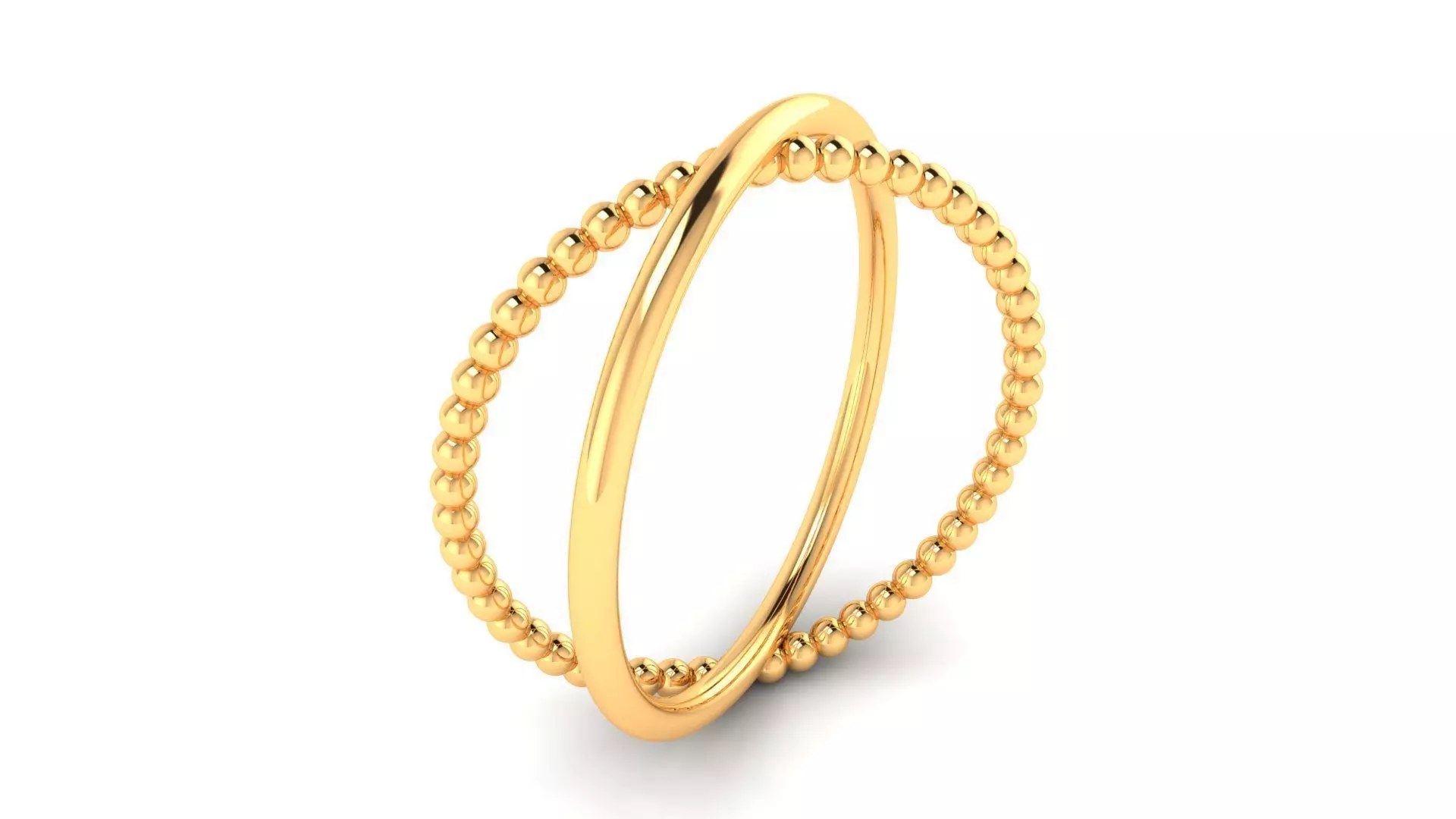 Ring M167 The luxury female abstract ring wedding 3D print model_0