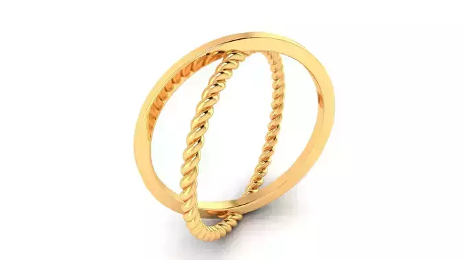 Ring M168 The luxury female abstract ring wedding