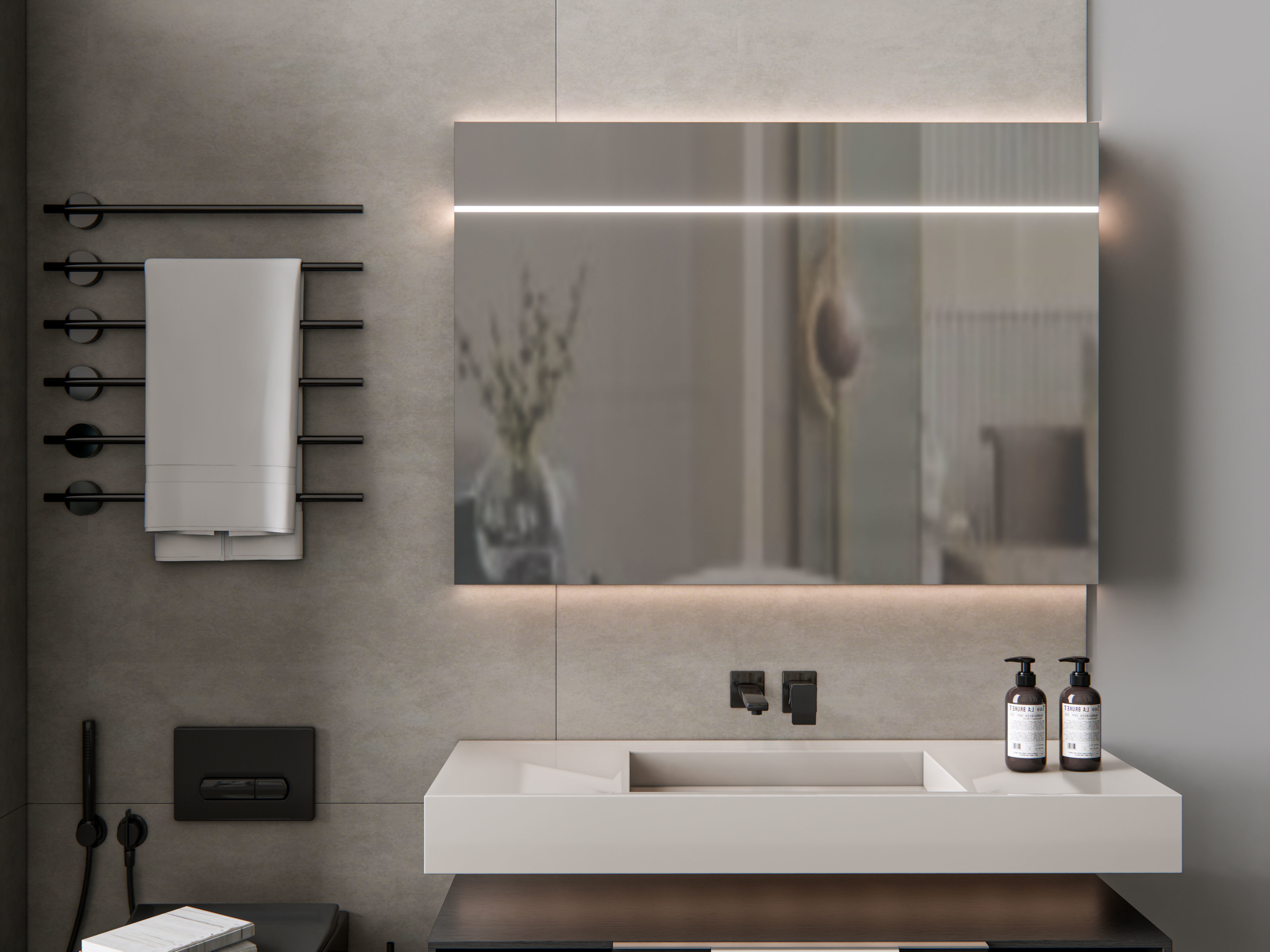Vanity bathroom set 8 3D model_8