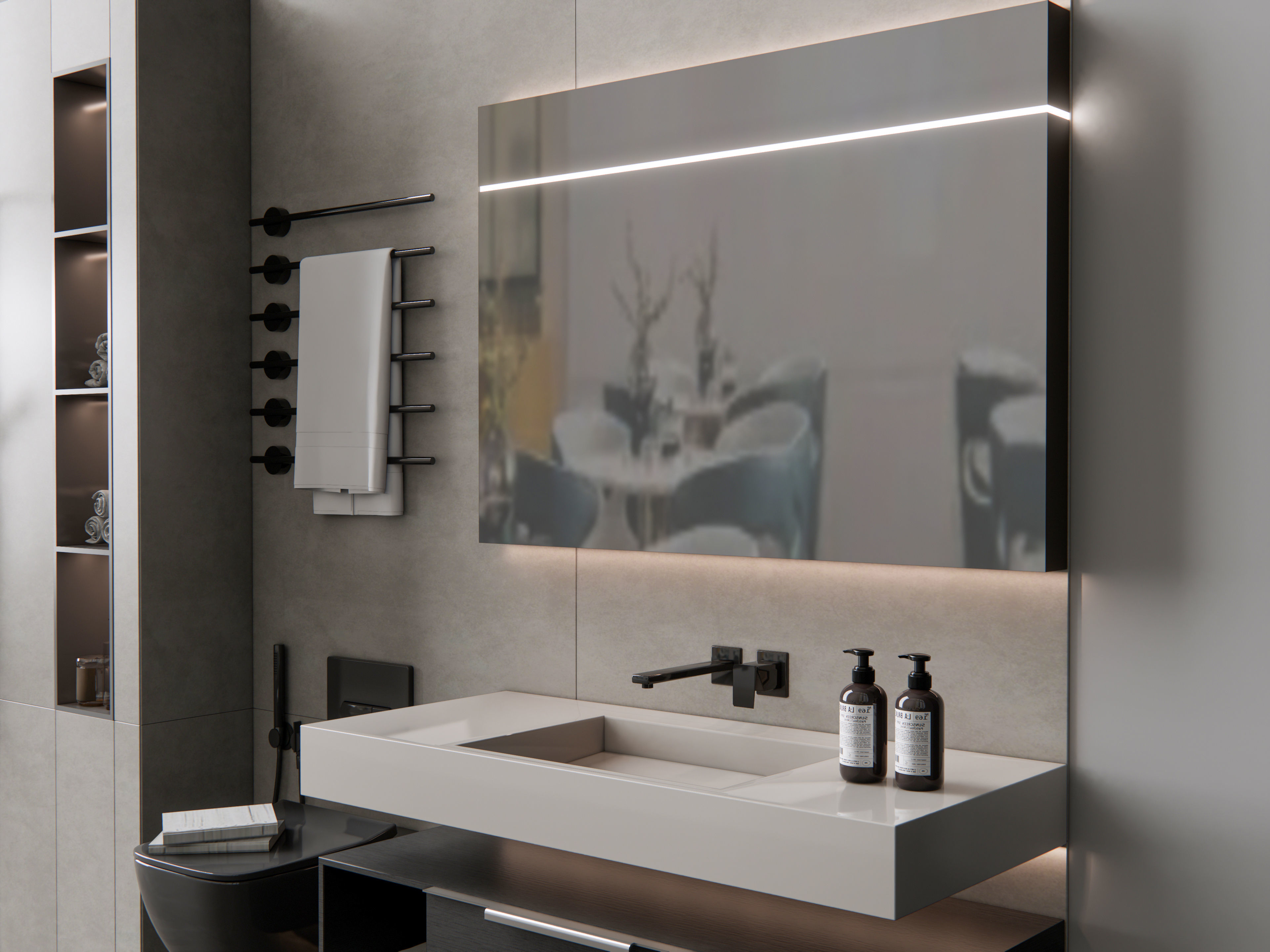 Vanity bathroom set 8 3D model_13