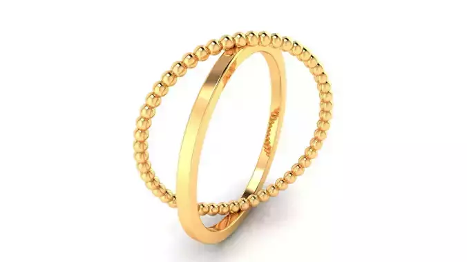 Ring M169 The luxury female abstract ring wedding