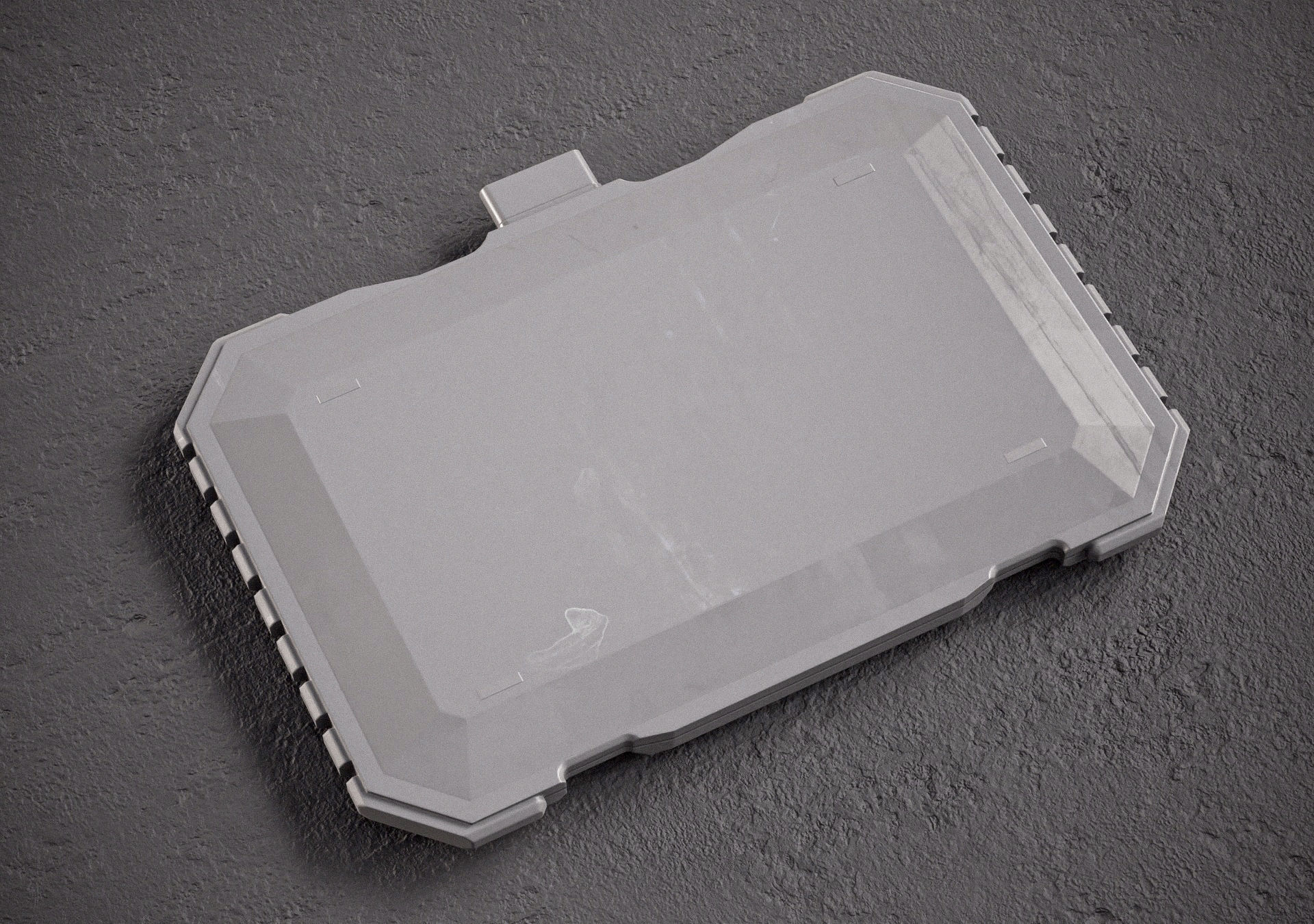 Sci-fi Military Controller V40 PBR Low-poly 3D model_14