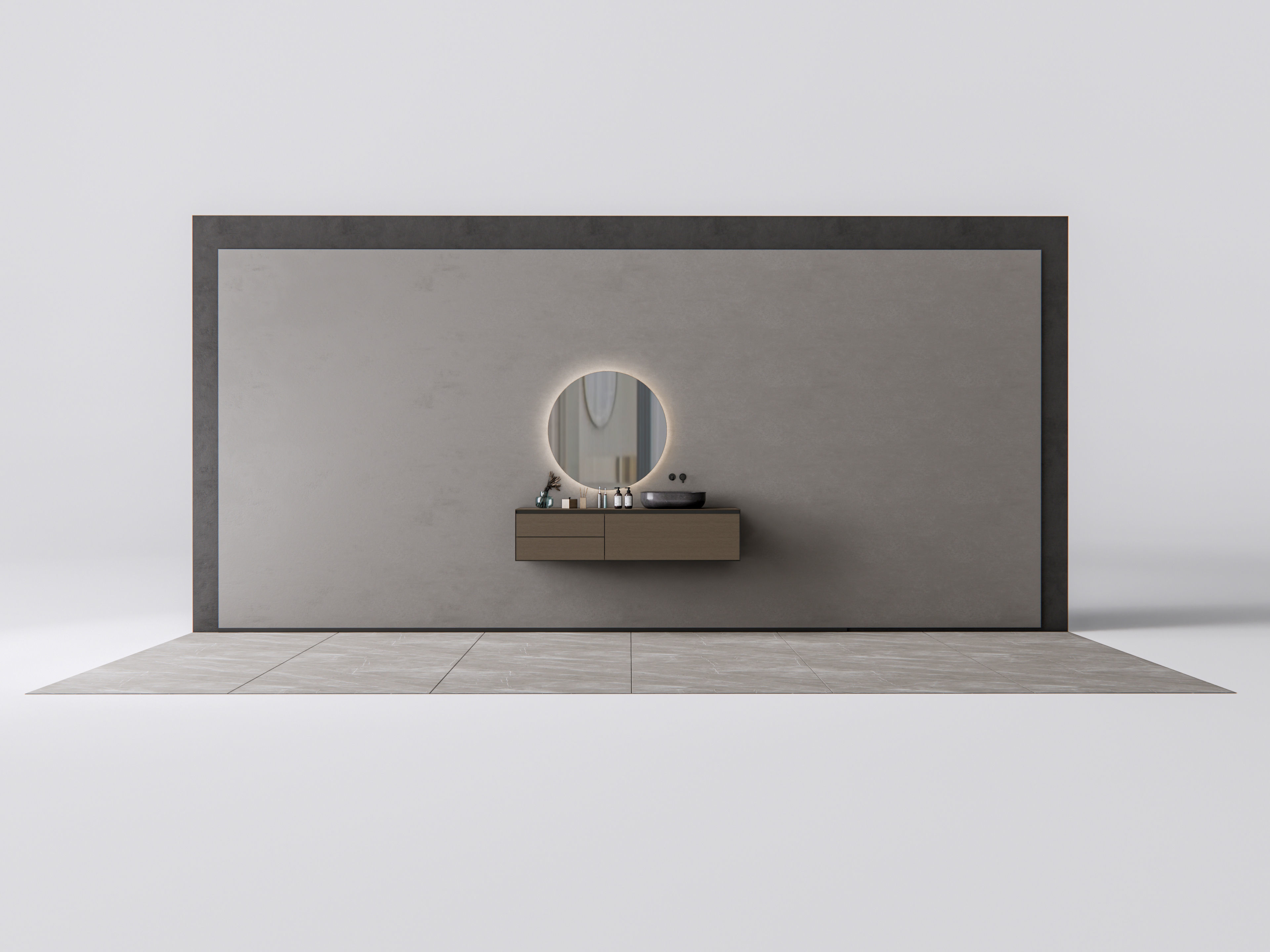 Vanity bathroom set 11 3D model_11