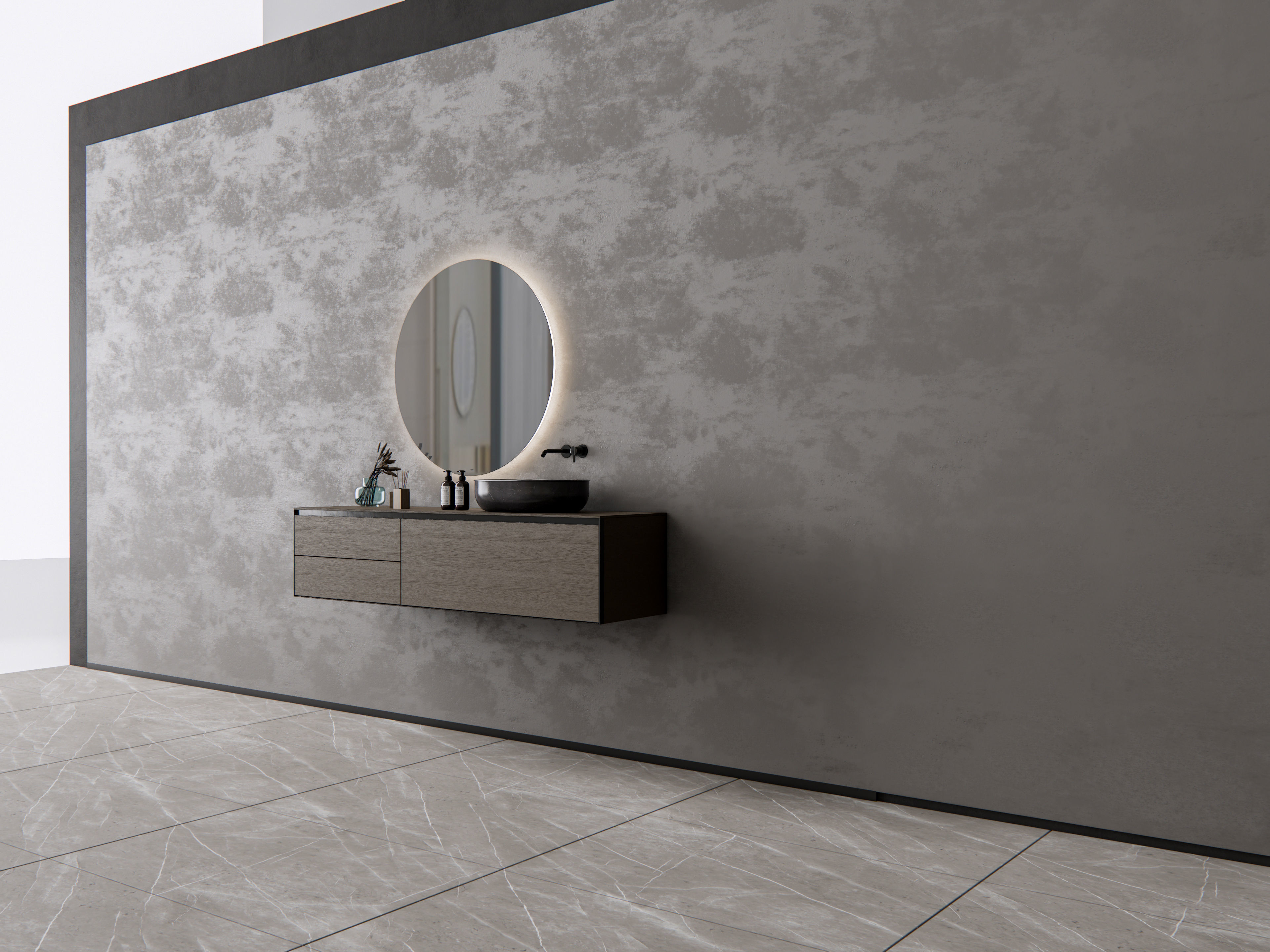 Vanity bathroom set 11 3D model_12