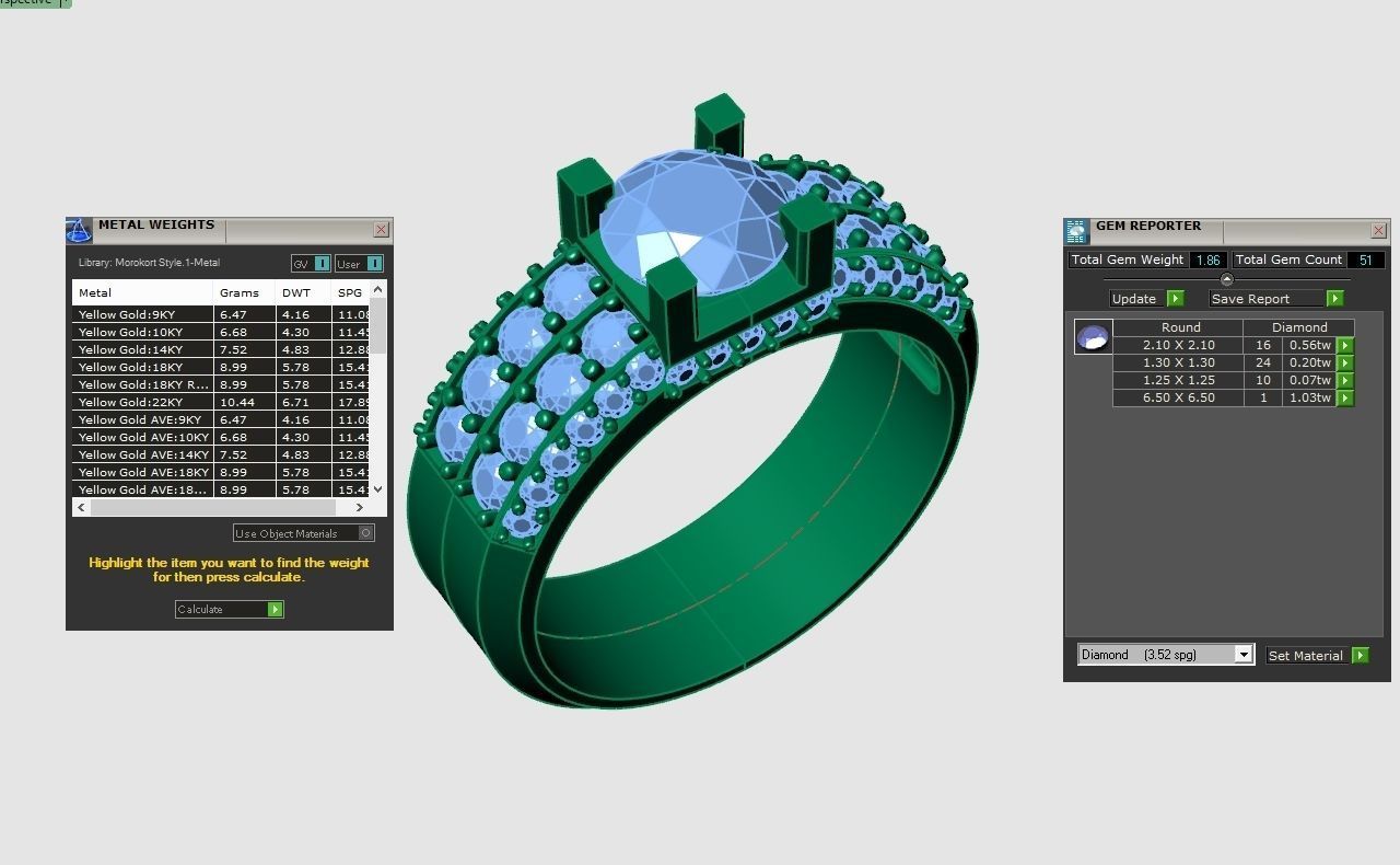 Man Ring Cad MR  6 3D print model_1