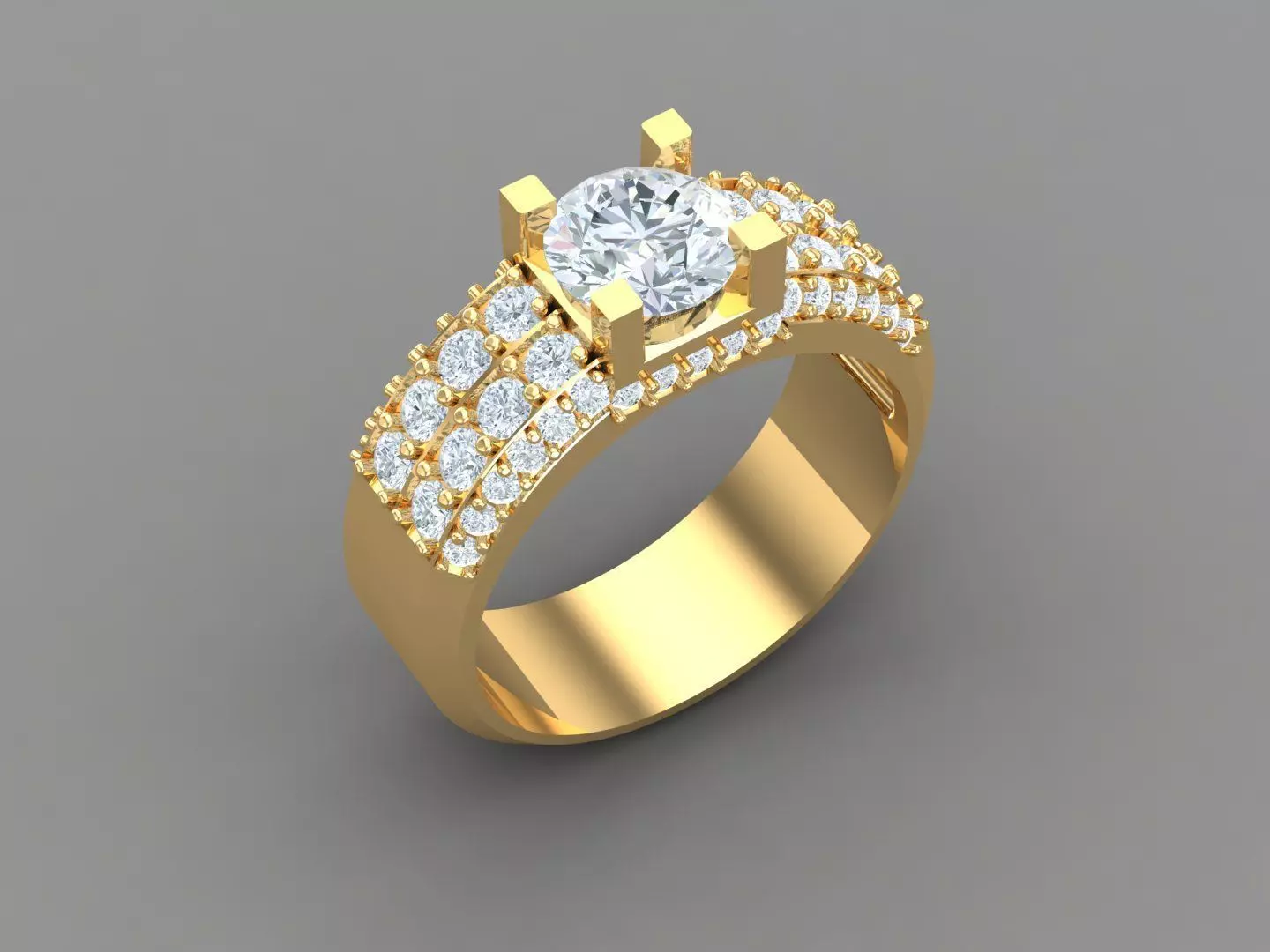 Man Ring Cad MR  6 3D print model_0