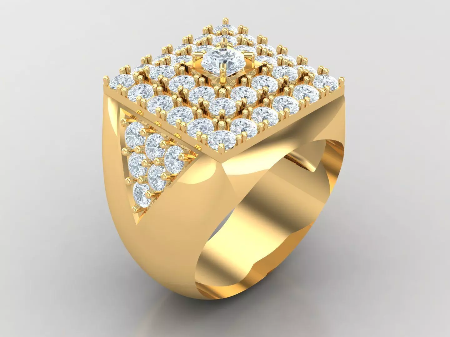 Man Ring Cad MR 5 3D print model_0