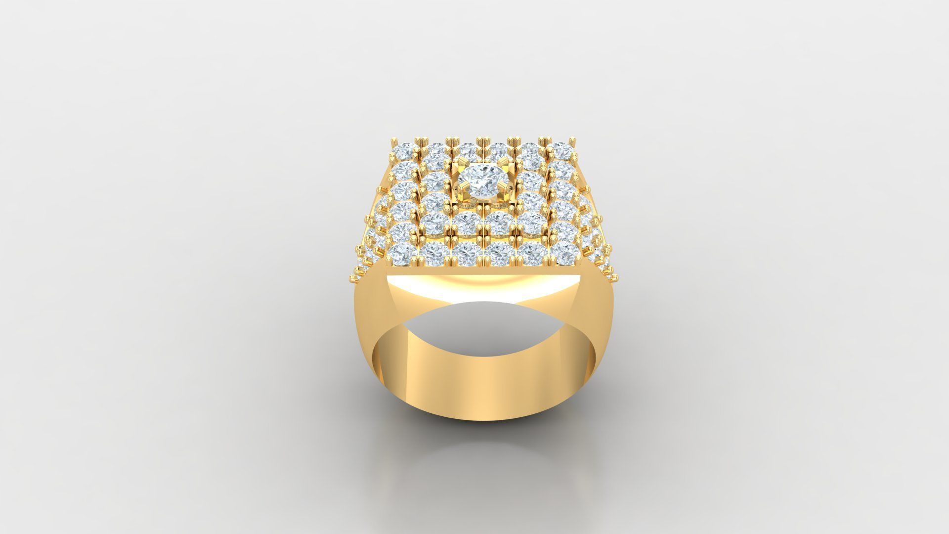 Man Ring Cad MR 5 3D print model_4