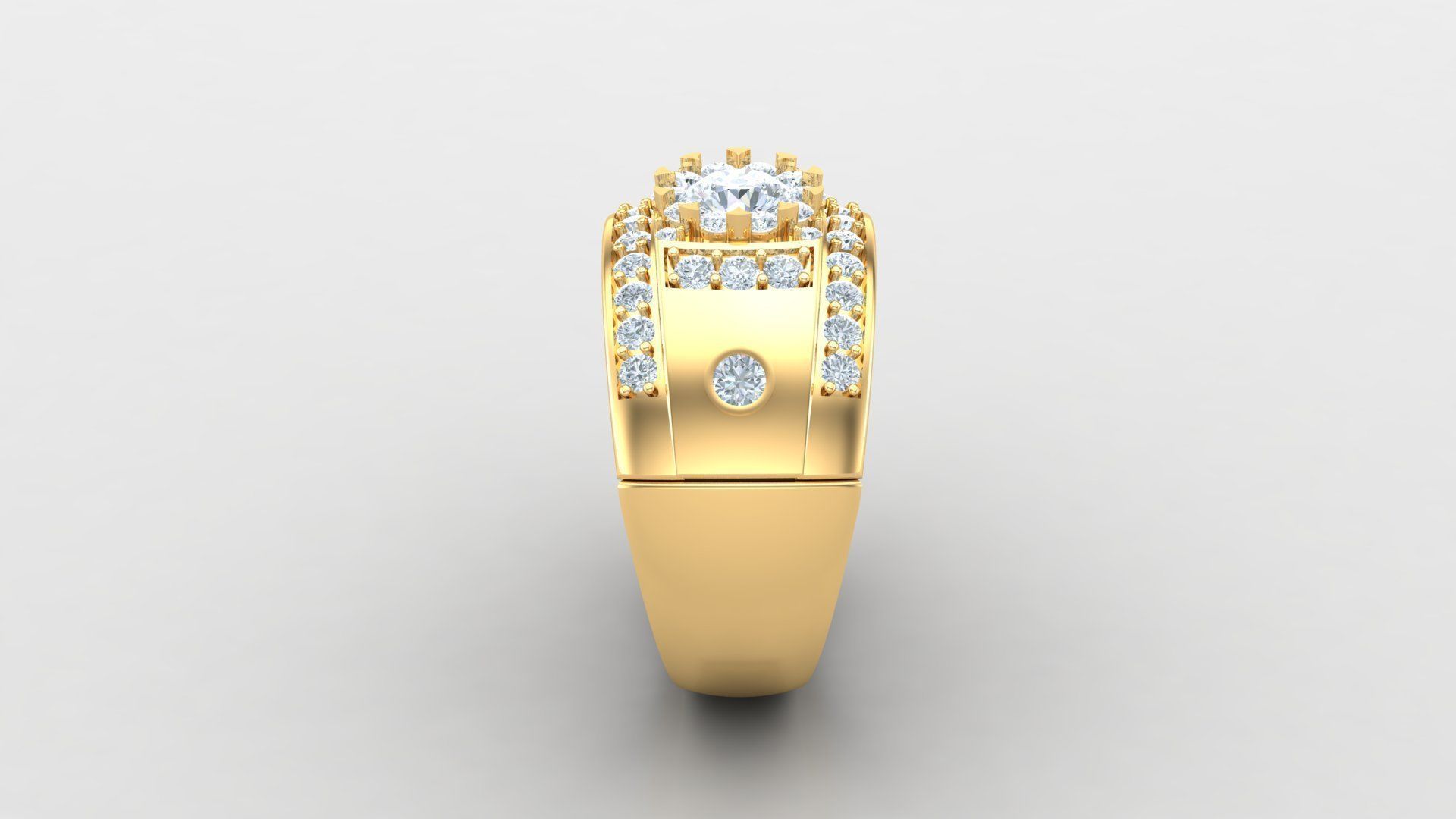 Man Ring Cad MR 47 3D print model_5