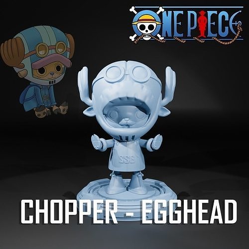 CHOPPER EGGHEAD - ONE PIECE FANART 3D print model