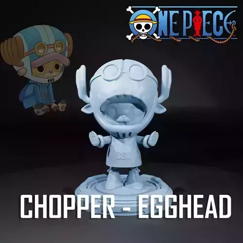 CHOPPER EGGHEAD - ONE PIECE FANART