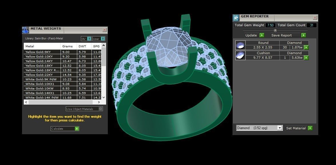 Man Ring Cad MR  38 3D print model_2