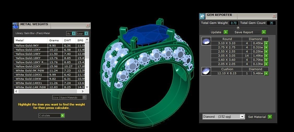 Man Ring Cad MR 36 3D print model_2