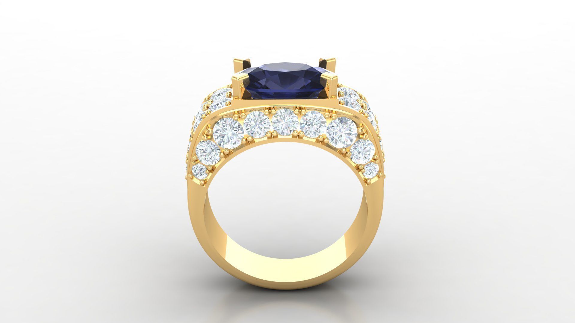 Man Ring Cad MR 36 3D print model_4