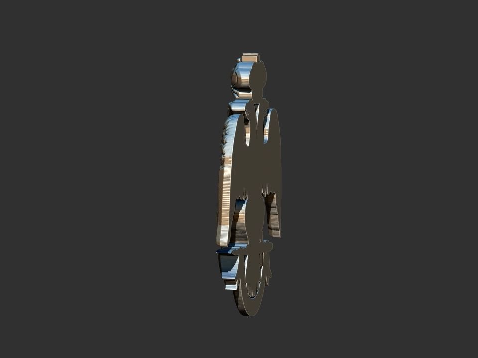 Double Head Eagle - Aguia Bicefala 3D print model_7