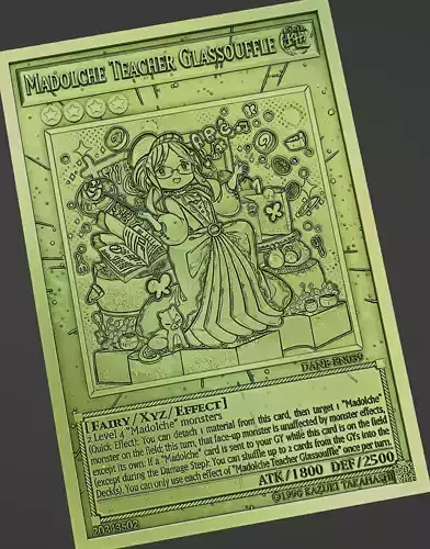 MADOLCHE TEACHER GLASSOUFFLE - YU-GI-OH