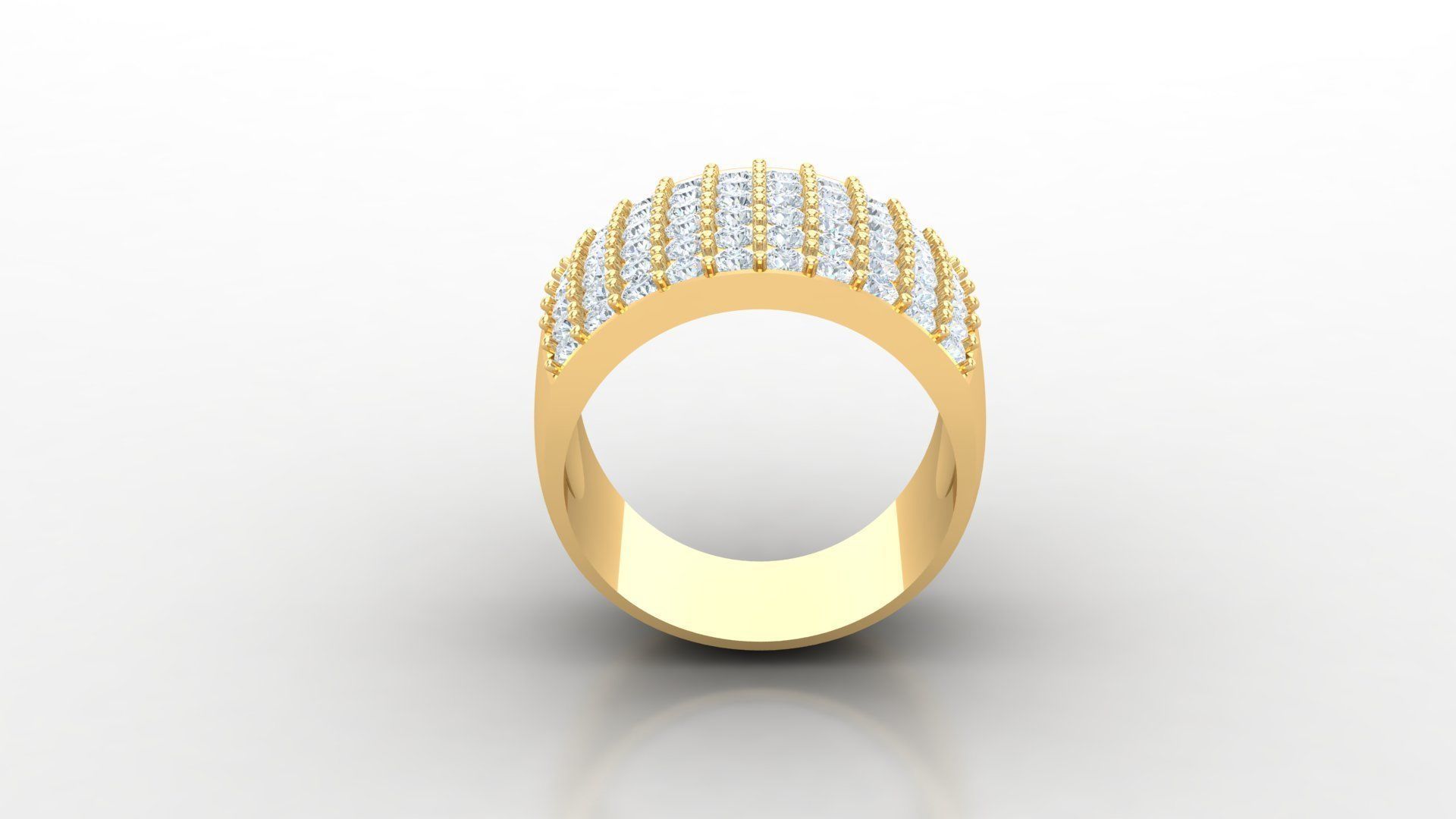 Man Ring Cad MR 32 3D print model_4