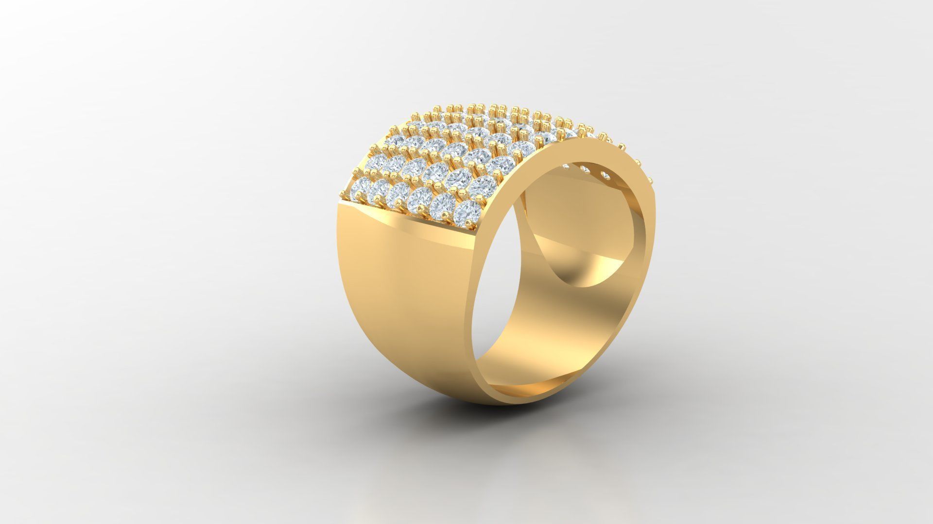 Man Ring Cad MR 32 3D print model_3