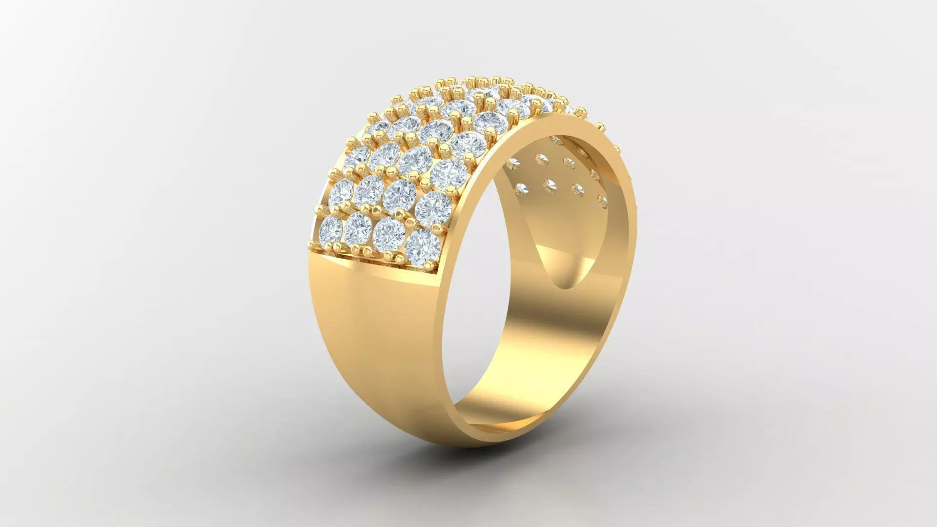 Man Ring Cad MR  31 3D print model_0