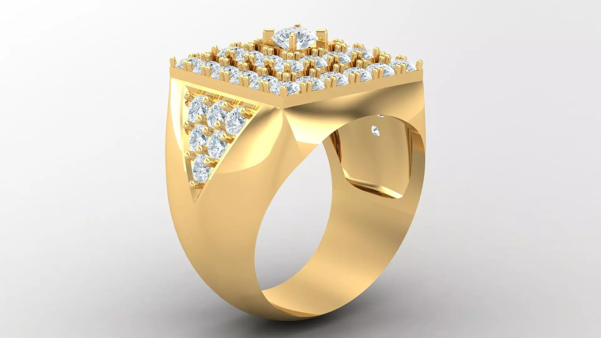 Man Ring Cad MR 27 3D print model_0