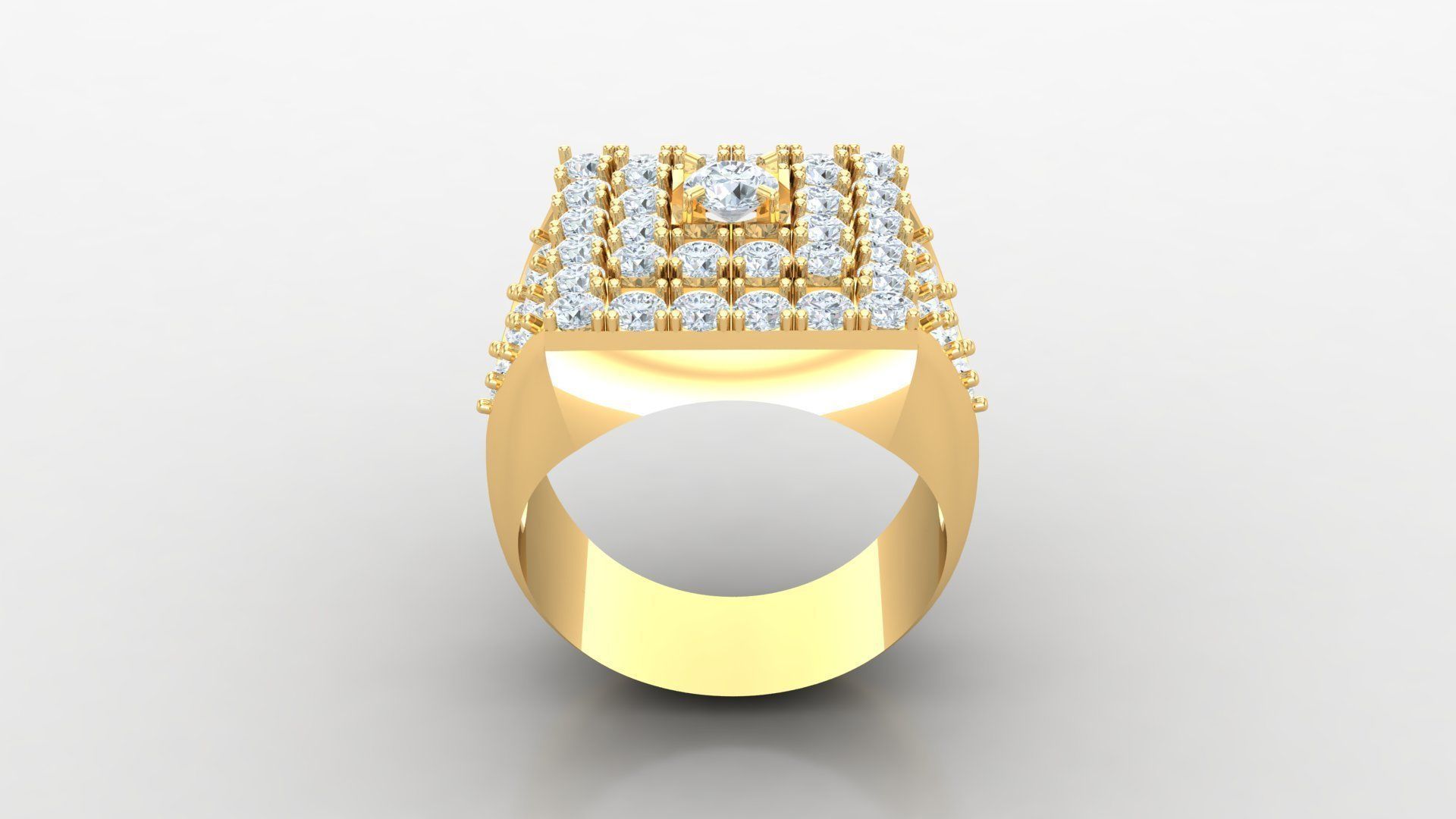 Man Ring Cad MR 27 3D print model_4