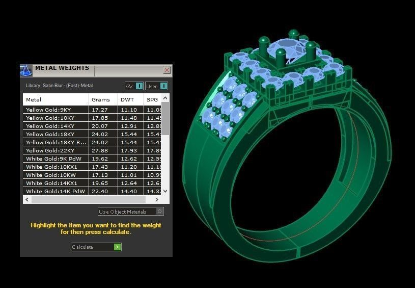 Man Ring Cad MR 22 3D print model_2