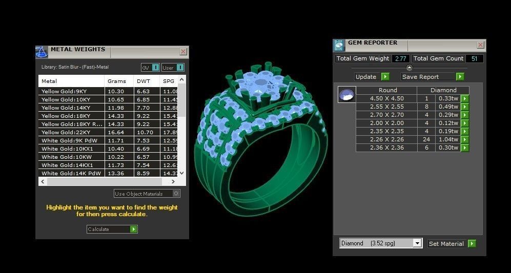 Man Ring Cad MR 19 3D print model_1