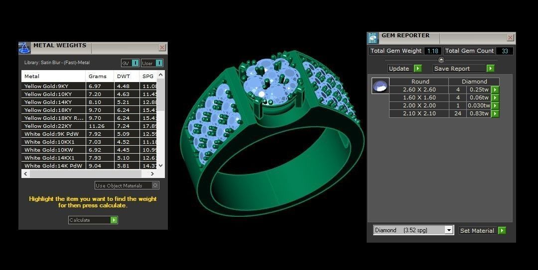 Man Ring Cad MR  14 3D print model_2