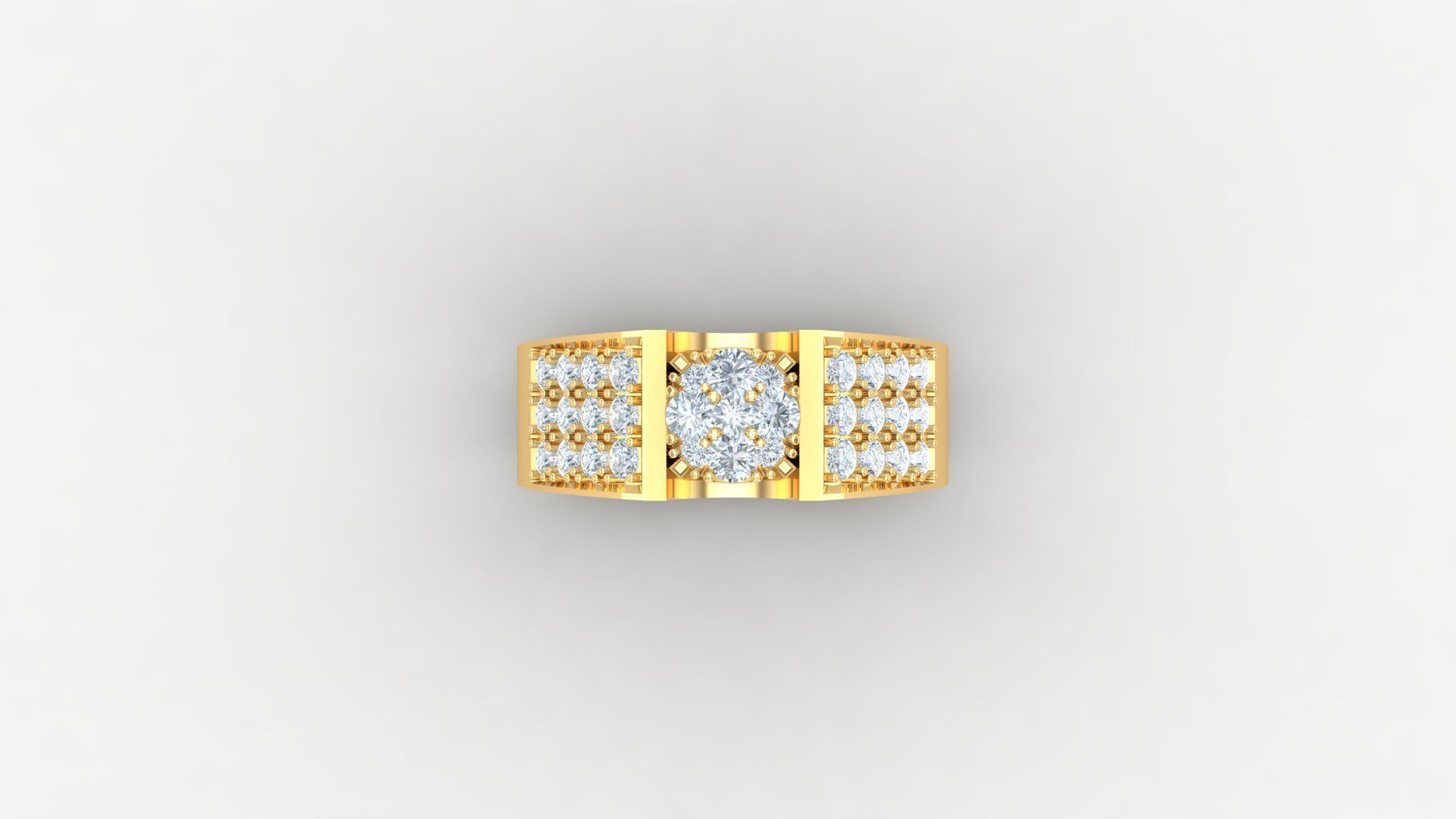 Man Ring Cad MR  14 3D print model_6