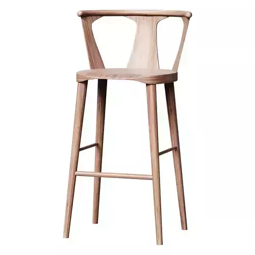 In Between SK9 Bar Stool - Oiled Oak