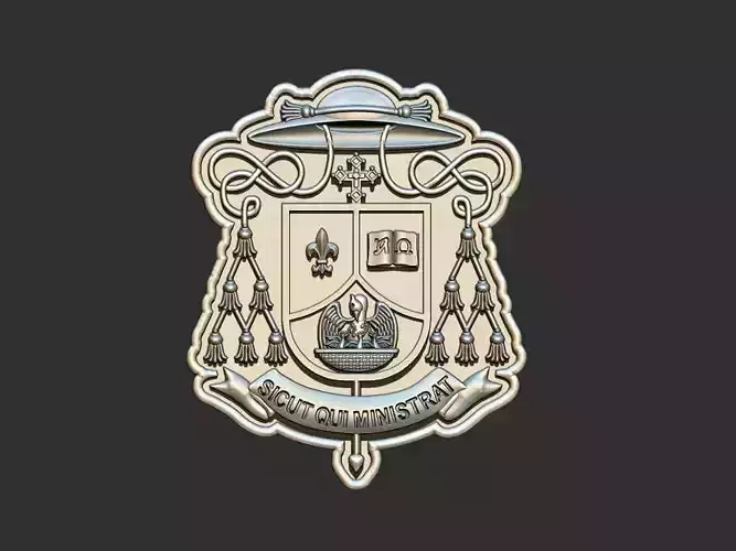 Coat of Arms - Sicut Qui Ministrat - Crest