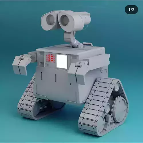 Wall-E Low-poly 3D model