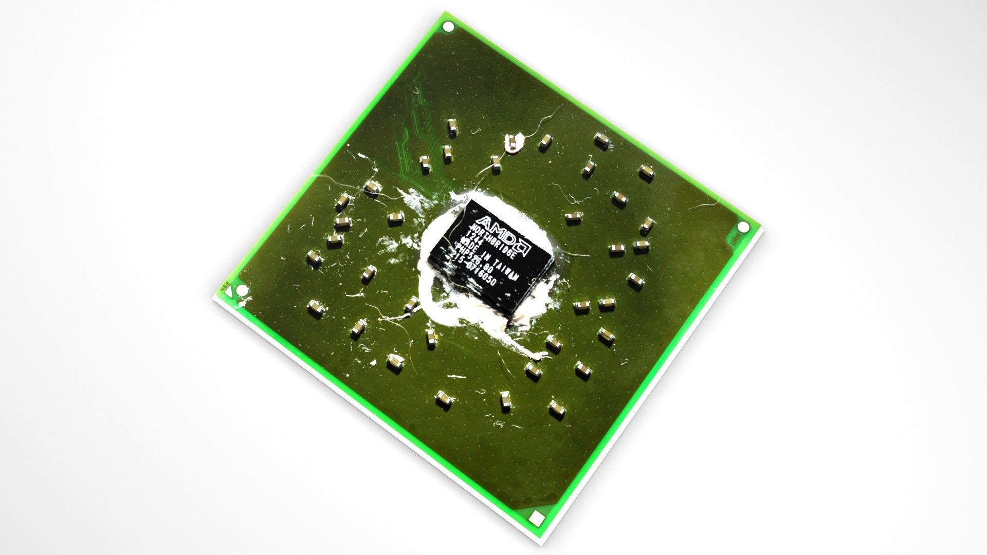 Chipset 3D model_1