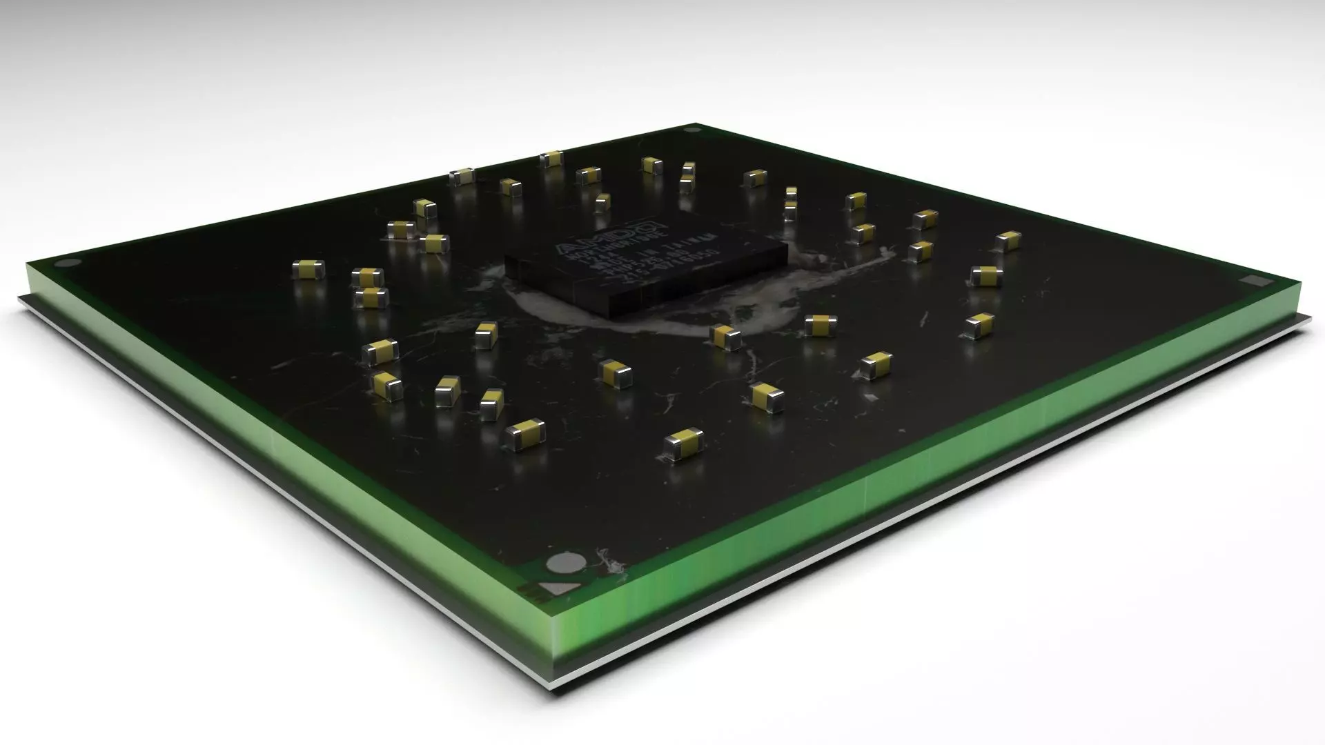 Chipset 3D model_0