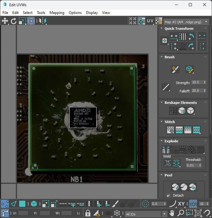 Chipset 3D model_36