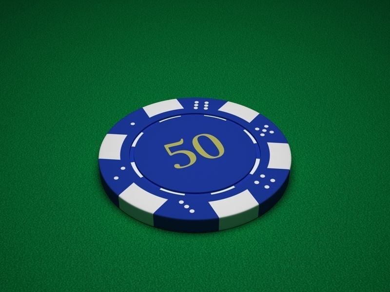 Casino Chips 3D model_6