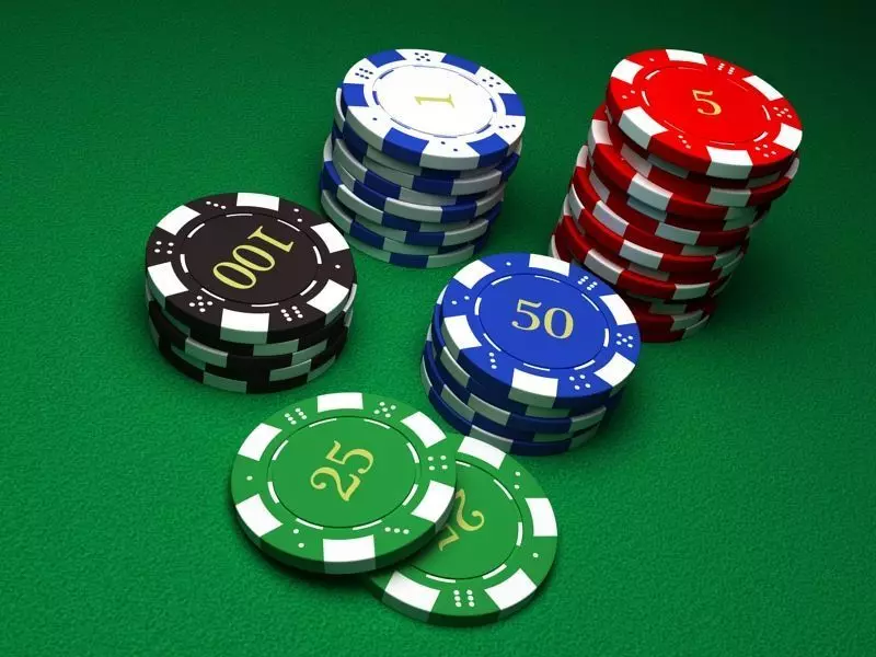 Casino Chips 3D model_0