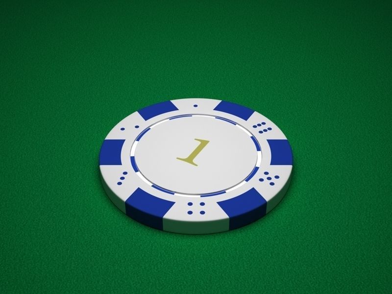 Casino Chips 3D model_2