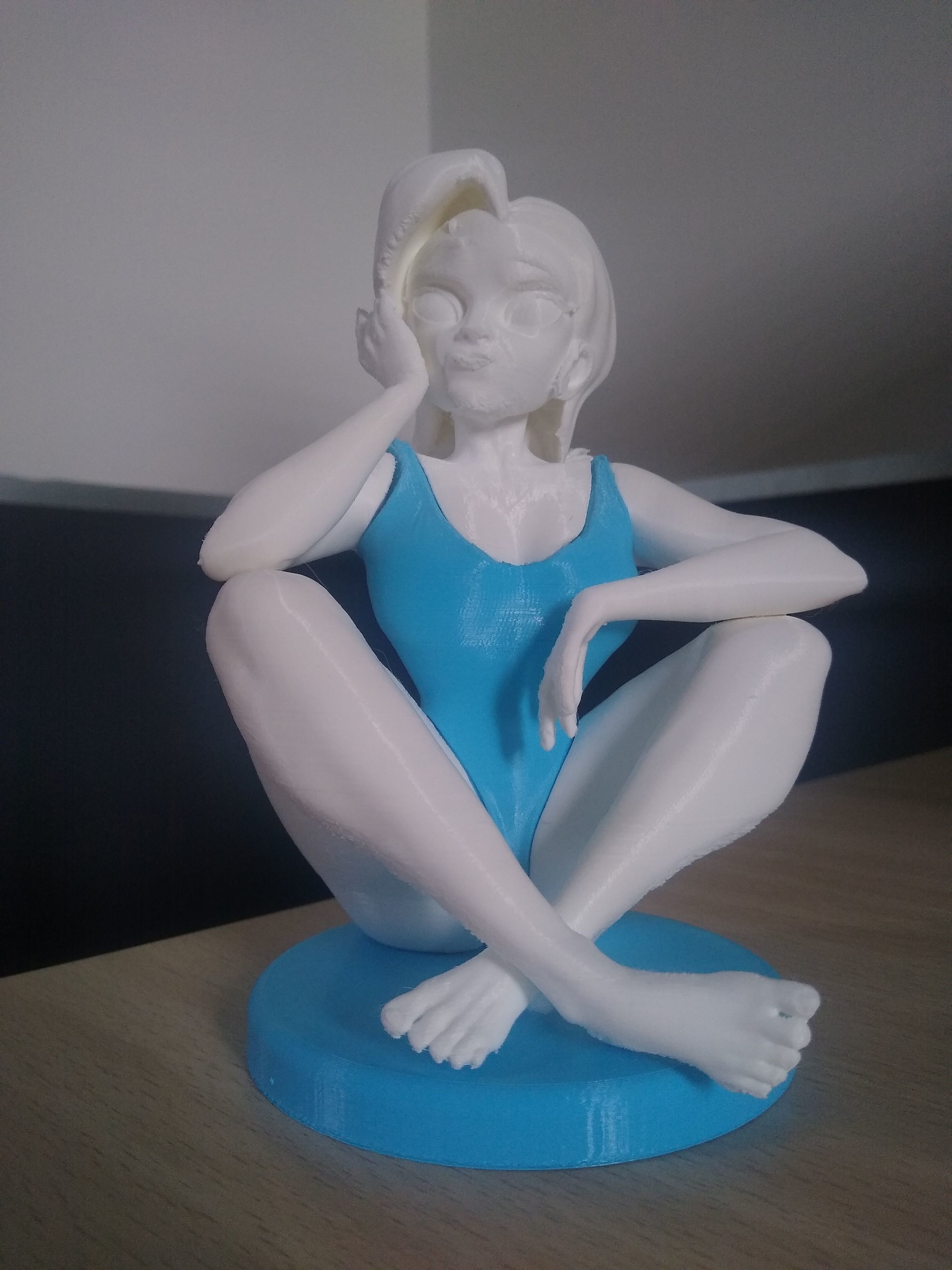 Female in a Swimsuit Pose 3 3D print model_5