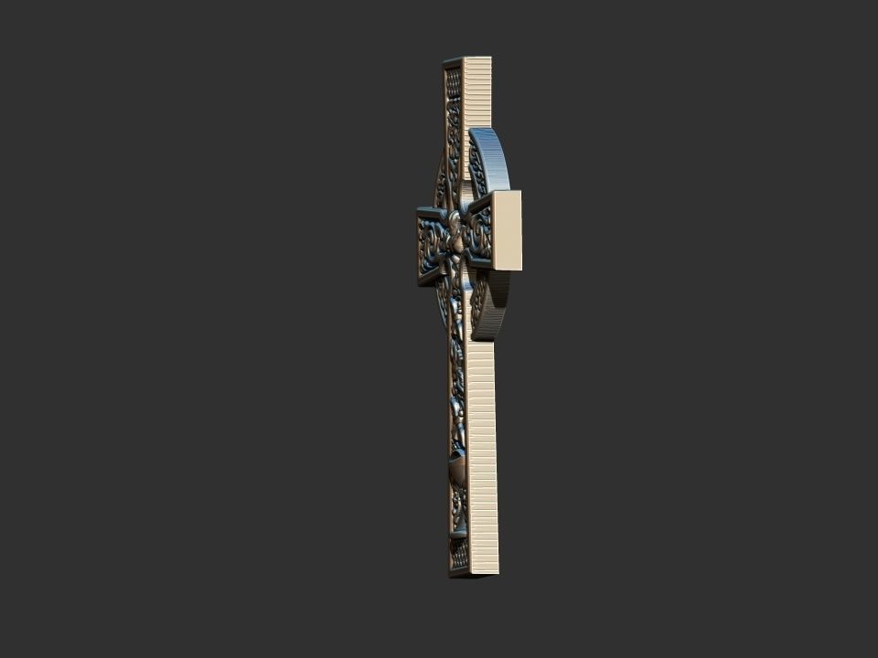 Nordic Cross Holy grail 3D print model_9