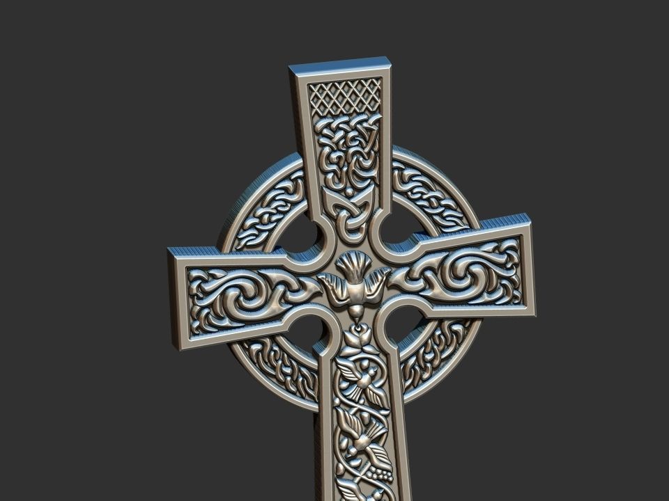 Nordic Cross Holy grail 3D print model_3