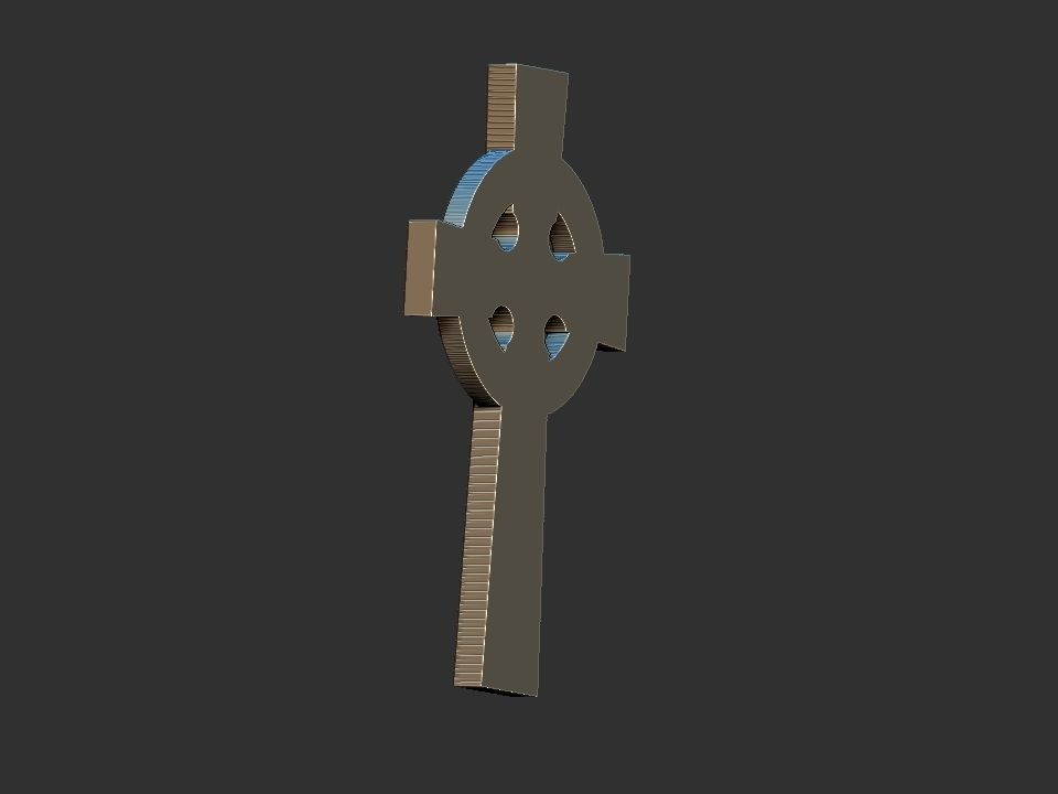 Nordic Cross Holy grail 3D print model_8