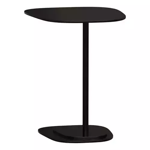 Insula 5198 Picolo Side Table - Black Aluminium