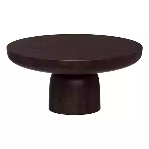 Olo Wood 70 Coffee Table - Moka Painted Ashwood