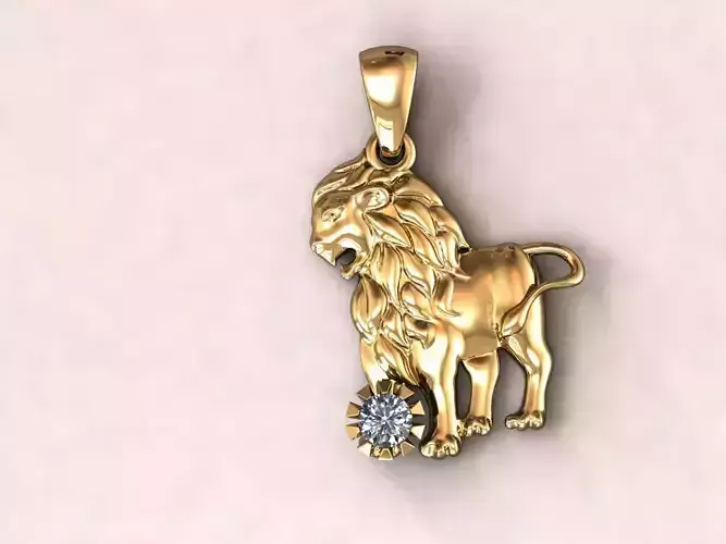 Lion pendant 26