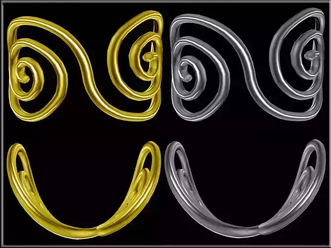 SYMBOL JEWELRY CURVED