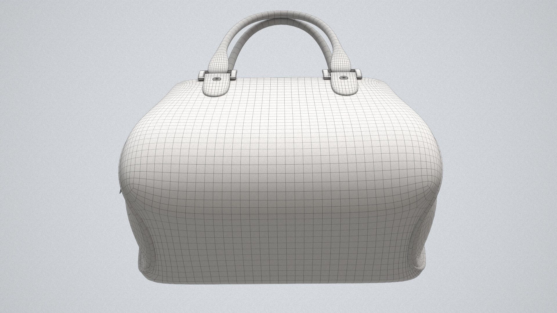 Hand Bag Game Ready Low-poly 3D model_14